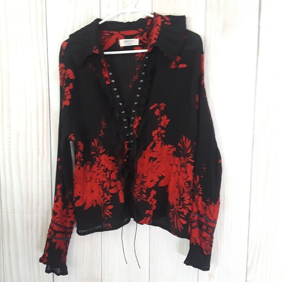 Dress-U Tops - Dress-U Lace up Top